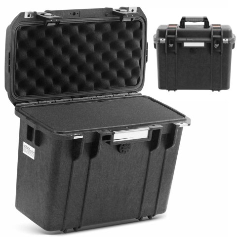 Walizka transportowa skrzynka ochronna z gąbką wodoodporna 35x15x29cm 15L Walizka transportowa skrzynka ochronna z gąbką wodoodporna 35x15x29cm 15L