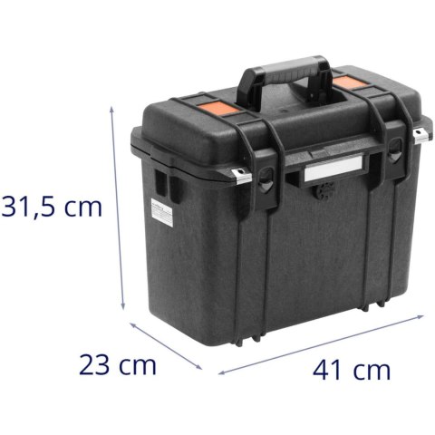 Walizka transportowa skrzynka ochronna z gąbką wodoodporna 35x15x29cm 15L Walizka transportowa skrzynka ochronna z gąbką wodoodporna 35x15x29cm 15L