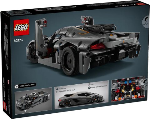 42173 - LEGO Technic - Szary hipersamochód Koenigsegg Jesko Absolut 42173 - LEGO Technic - Szary hipersamochód Koenigsegg Jesko Absolut