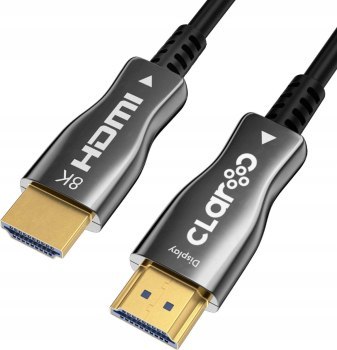 Claroc Kabel optyczny HDMI 2.1 8K 120Hz PRO 20 m Claroc Kabel optyczny HDMI 2.1 8K 120Hz PRO 20 m