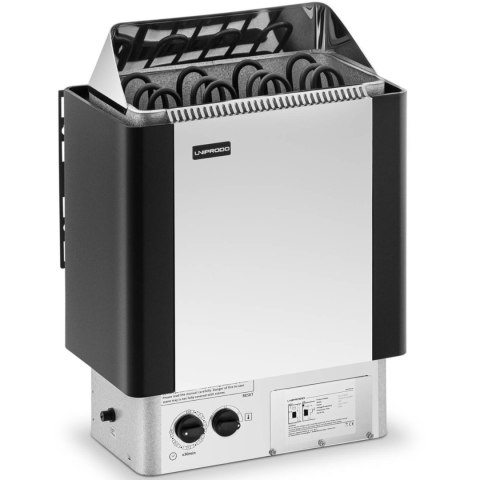 Piec do sauny elektryczny z wbudowanym sterowaniem 5-9 m3 do 110C 400 V 6 kW Piec do sauny elektryczny z wbudowanym sterowaniem 5-9 m3 do 110C 400 V 6 kW