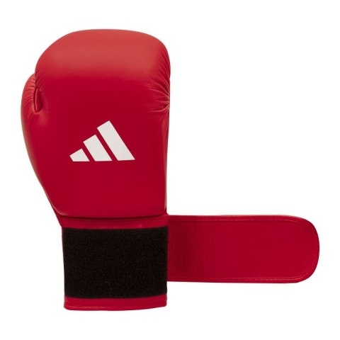Rękawice bokserskie turniejowe adidas z atestem IBA czerwone Rękawice bokserskie turniejowe adidas z atestem IBA czerwone
