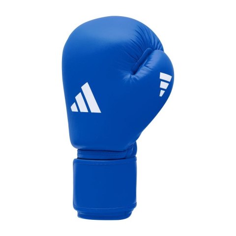 Rękawice bokserskie turniejowe adidas z atestem IBA niebieskie Rękawice bokserskie turniejowe adidas z atestem IBA niebieskie