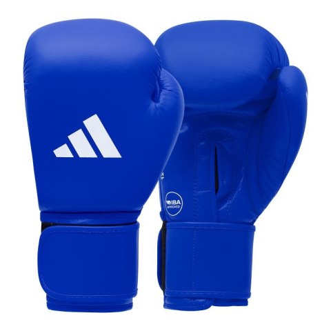 Rękawice bokserskie turniejowe adidas z atestem IBA niebieskie Rękawice bokserskie turniejowe adidas z atestem IBA niebieskie