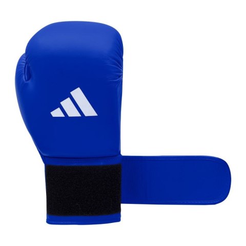 Rękawice bokserskie turniejowe adidas z atestem IBA niebieskie Rękawice bokserskie turniejowe adidas z atestem IBA niebieskie