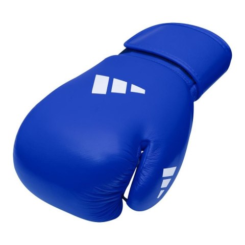 Rękawice bokserskie turniejowe adidas z atestem IBA niebieskie Rękawice bokserskie turniejowe adidas z atestem IBA niebieskie