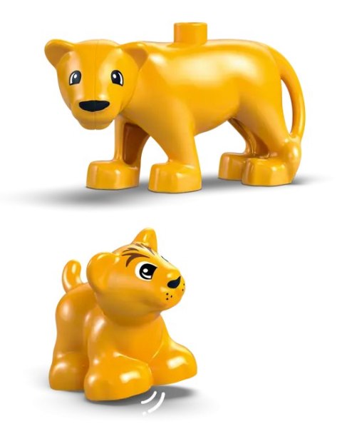 10442 - LEGO DUPLO - Rodziny dzikich zwierząt: pingwiny i lwy 10442 - LEGO DUPLO - Rodziny dzikich zwierząt: pingwiny i lwy