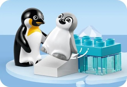 10442 - LEGO DUPLO - Rodziny dzikich zwierząt: pingwiny i lwy 10442 - LEGO DUPLO - Rodziny dzikich zwierząt: pingwiny i lwy