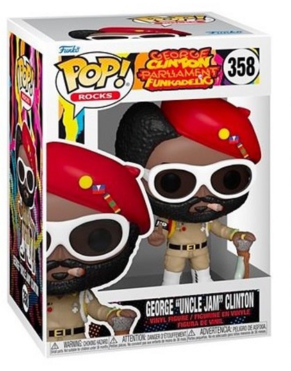 Funko POP! Rocks George Clinton Uncle Jam 358 Funko POP! Rocks George Clinton Uncle Jam 358