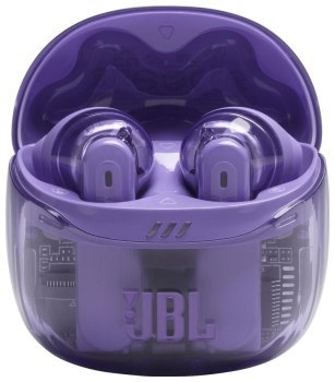 Słuchawki - JBL Tune Flex 2 Ghost Edition Fioletowe Słuchawki - JBL Tune Flex 2 Ghost Edition Fioletowe