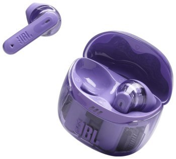 Słuchawki - JBL Tune Flex 2 Ghost Edition Fioletowe Słuchawki - JBL Tune Flex 2 Ghost Edition Fioletowe