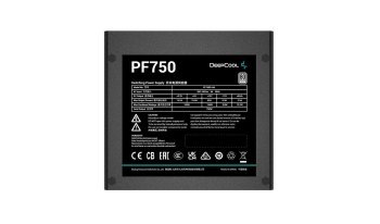 Zasilacz DeepCool PF750 750W 80+ Standard Zasilacz DeepCool PF750 750W 80+ Standard