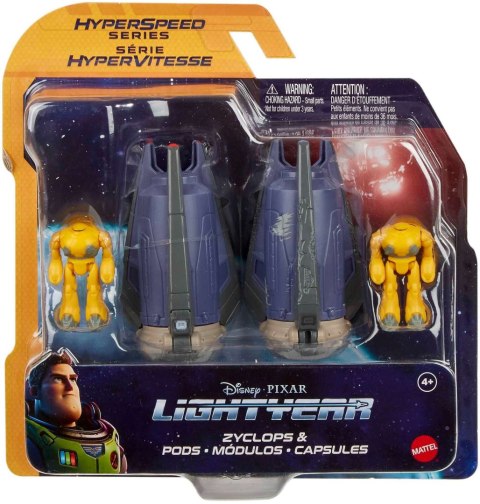 MATTEL Lightyear Cyklop i Kapsuły statek kosmiczny MATTEL Lightyear Cyklop i Kapsuły statek kosmiczny