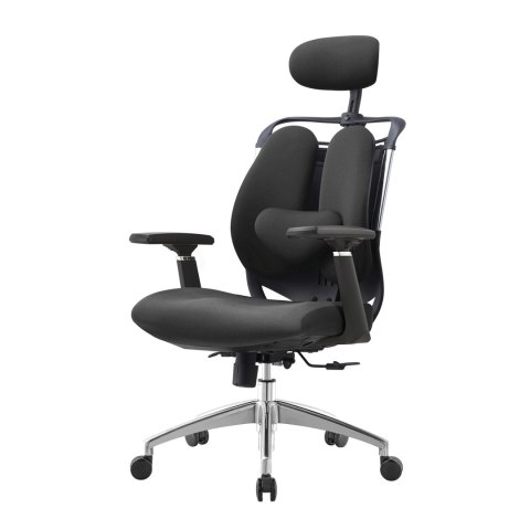 Fotel biurowy ergonomiczny ANGEL Stelio Czarny Fotel biurowy ergonomiczny ANGEL Stelio Czarny