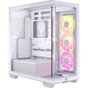 ICUE LINK 3500X RGB Tempered Glass Mid-Tower White