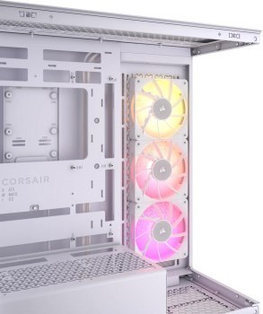 ICUE LINK 3500X RGB Tempered Glass Mid-Tower White ICUE LINK 3500X RGB Tempered Glass Mid-Tower White