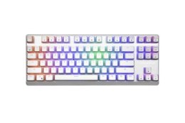 MODECOM VOLCANO LANPARTY BIAŁA PRZEWODOWA KLAWIATURA MECHANICZNA RGB (NIEBIESKI PRZEŁĄCZNIK OUTEMU) PUDDING EDITION