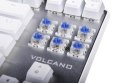 MODECOM VOLCANO LANPARTY BIAŁA PRZEWODOWA KLAWIATURA MECHANICZNA RGB (NIEBIESKI PRZEŁĄCZNIK OUTEMU) PUDDING EDITION