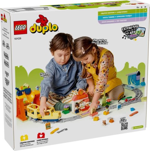 10428 - LEGO DUPLO - Duży interaktywny pociąg miejski 10428 - LEGO DUPLO - Duży interaktywny pociąg miejski