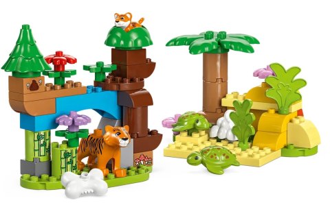 10446 - LEGO DUPLO - Rodziny dzikich zwierząt 3 w 1 10446 - LEGO DUPLO - Rodziny dzikich zwierząt 3 w 1