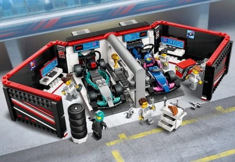60444 - LEGO City - F1® Garaż i bolidy Mercedes-AMG i Alpine 60444 - LEGO City - F1® Garaż i bolidy Mercedes-AMG i Alpine