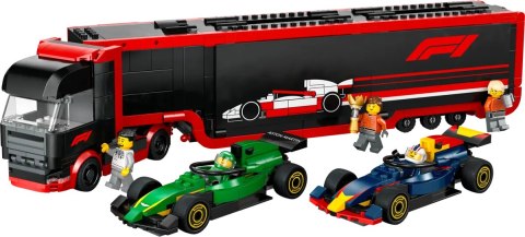 60445 - LEGO City - F1® Ciężarówka z bolidami RB20 i AMR24 F1® 60445 - LEGO City - F1® Ciężarówka z bolidami RB20 i AMR24 F1®