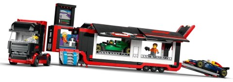 60445 - LEGO City - F1® Ciężarówka z bolidami RB20 i AMR24 F1® 60445 - LEGO City - F1® Ciężarówka z bolidami RB20 i AMR24 F1®