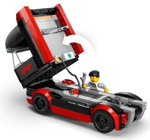 60445 - LEGO City - F1® Ciężarówka z bolidami RB20 i AMR24 F1® 60445 - LEGO City - F1® Ciężarówka z bolidami RB20 i AMR24 F1®