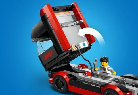 60445 - LEGO City - F1® Ciężarówka z bolidami RB20 i AMR24 F1® 60445 - LEGO City - F1® Ciężarówka z bolidami RB20 i AMR24 F1®