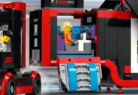 60445 - LEGO City - F1® Ciężarówka z bolidami RB20 i AMR24 F1® 60445 - LEGO City - F1® Ciężarówka z bolidami RB20 i AMR24 F1®