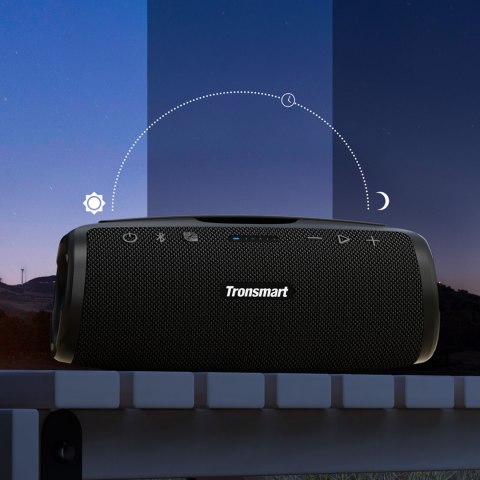 Głośnik bezprzewodowy Mirtune S100 50W Bluetooth 5.3 IPX7 - czarny Głośnik bezprzewodowy Mirtune S100 50W Bluetooth 5.3 IPX7 - czarny