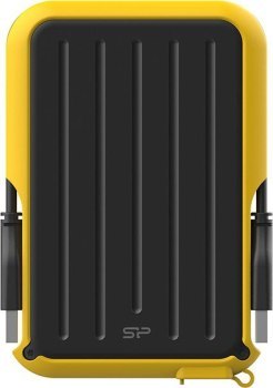 Dysk zewnętrzny Silicon Power Armor A66 1TB 2 5 USB 3.2 IPX4 Yellow