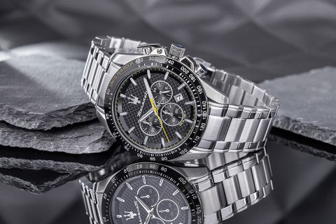 Zegarek Męski Maserati Traguardo Chrono R8873612042 + BOX Zegarek Męski Maserati Traguardo Chrono R8873612042 + BOX