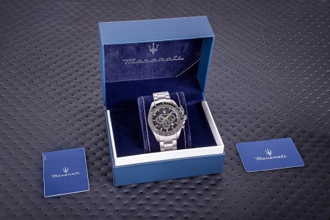 Zegarek Męski Maserati Traguardo Chrono R8873612042 + BOX Zegarek Męski Maserati Traguardo Chrono R8873612042 + BOX