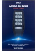Lampa solarna VOLT POLSKA PIONEER 240 + panel 15W + 18.000mAh + pilot