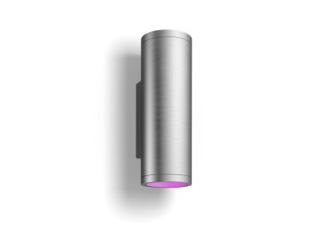 Philips Hue AppearWACA EU wall lantern inox 2x8 Philips Philips Hue AppearWACA EU wall lantern inox 2x8 Philips