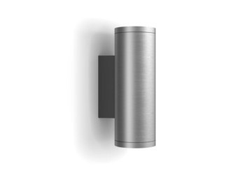 Philips Hue AppearWACA EU wall lantern inox 2x8 Philips Philips Hue AppearWACA EU wall lantern inox 2x8 Philips