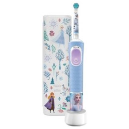 Szczoteczki - Oral-B Pro Kids 3+ Frozen Etui błękitny Oral-B
