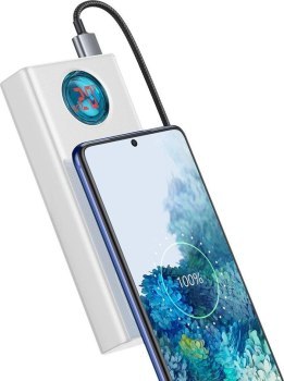 Baseus Amblight 30000mAh 4xUSB USB-C 65W biały Baseus Amblight 30000mAh 4xUSB USB-C 65W biały
