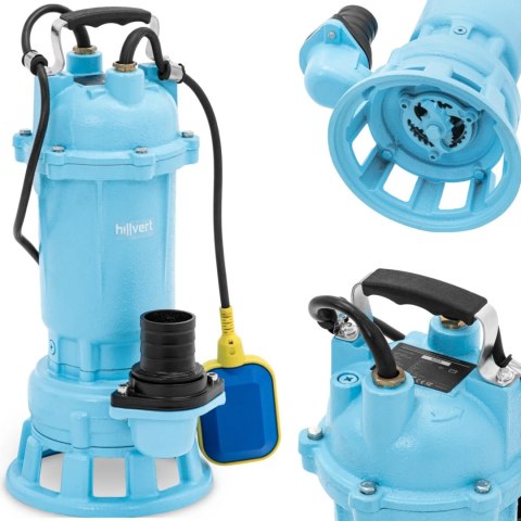 Pompa zanurzeniowa zatapialna do brudnej wody z rozdrabniaczem 500 l/min 2100 W Pompa zanurzeniowa zatapialna do brudnej wody z rozdrabniaczem 500 l/min 2100 W