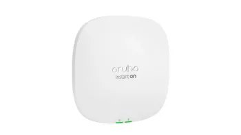 Access Point HPE Aruba Instant On AP25 R9B28A WiFi6 4x4 Wewnętrzny Access Point HPE Aruba Instant On AP25 R9B28A WiFi6 4x4 Wewnętrzny
