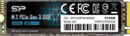 Dysk SSD Silicon Power A60 512GB M.2 PCIe NVMe Gen3x4 TLC 2200/1600 MB/s (SP512GBP34A60M28)
