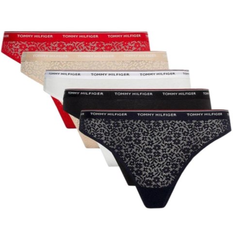 Bielizna Tommy Hilfiger 5-Pack Thong W UW0UW04995 Bielizna Tommy Hilfiger 5-Pack Thong W UW0UW04995
