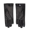 Rękawiczki Calvin Klein Re-lock Debossed Leather Gloves W K60K609975