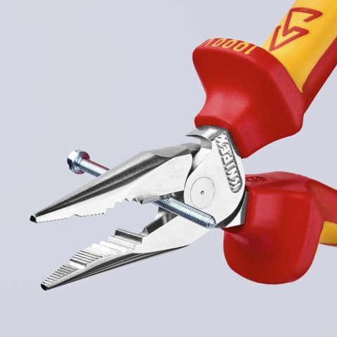 SZCZYPCE UNIWERSALNE Z OSTRO ZAKOŃCZONYMI SZCZĘKAMI PCV145MM SZCZYPCE UNIWERSALNE Z OSTRO ZAKOŃCZONYMI SZCZĘKAMI PCV145MM