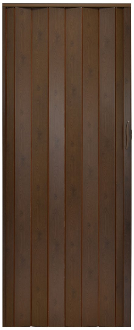 Drzwi harmonijkowe 001P WENGE MAT G - 80 cm Drzwi harmonijkowe 001P WENGE MAT G - 80 cm
