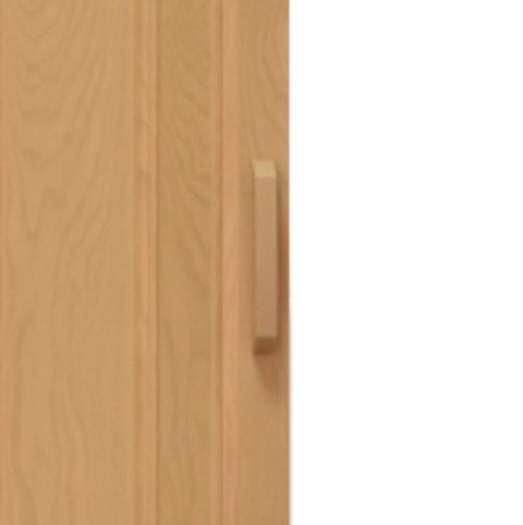 Drzwi harmonijkowe 004 02 jasny dąb 90 cm Drzwi harmonijkowe 004 02 jasny dąb 90 cm