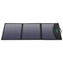 Choetech ładowarka solarna USB składana 120W DC, USB C, 2 x USB czarna (SC008) Choetech