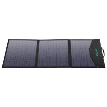 Choetech ładowarka solarna USB składana 120W DC, USB C, 2 x USB czarna (SC008) Choetech Choetech ładowarka solarna USB składana 120W DC, USB C, 2 x USB czarna (SC008) Choetech