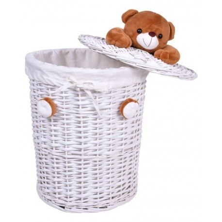 Kosz wiklinowy Miś 40L Kosz wiklinowy Miś 40L